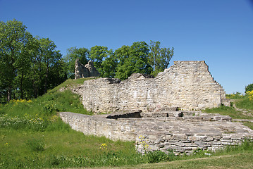 Image showing Ruins of a castle 