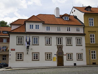 Image showing historic building in Pragu