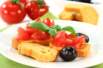 Image showing Bruschetta