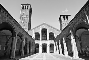 Image showing Sant Ambrogio church, Milan