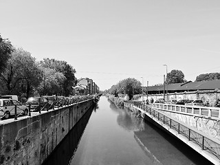 Image showing Naviglio Grande, Milan