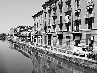 Image showing Naviglio Grande, Milan