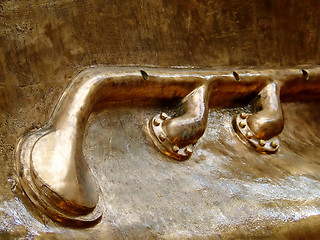 Image showing Bronze ladle