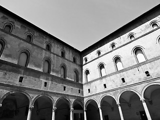 Image showing Castello Sforzesco, Milan