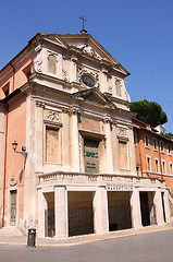 Image showing Mamertine prison in Rome, Italy 