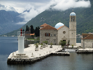 Image showing Kotor bay islands