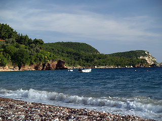 Image showing Montenegro beach