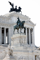 Image showing Vittorio Emanuele in Rome, Italy