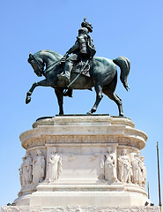 Image showing Monument Vittorio Emanuele in Rome, Italy