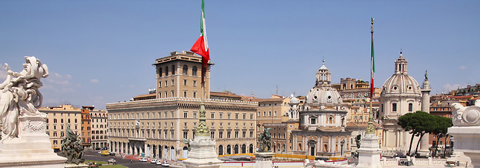 Image showing view of panorama Rome, Italy