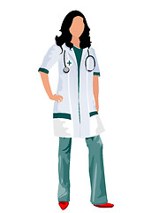 Image showing Female doctor