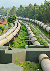 Image showing pipelines