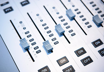 Image showing sound mixer