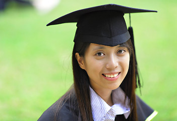 Image showing girl graduation