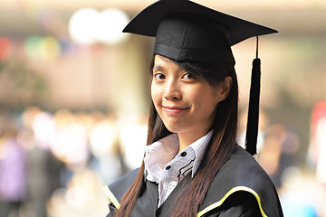 Image showing girl graduation