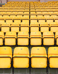 Image showing seats in stadium