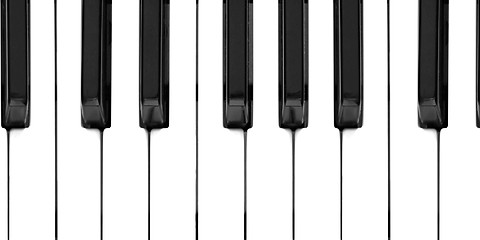 Image showing Music keyboard