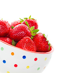 Image showing Fresh Juicy Strawberries