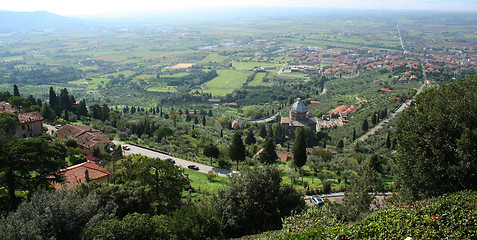 Image showing Italy. Tuscany. Cortona town