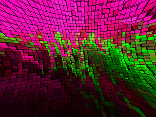 Image showing 3d bright abstract background. EPS 8