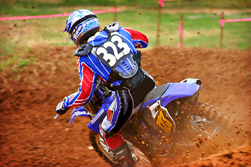 Image showing Dirtbike Action