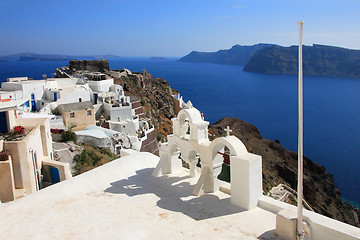 Image showing Santorini island Greece