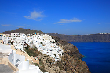 Image showing Santorini island Greece