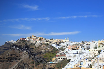 Image showing Santorini island Greece