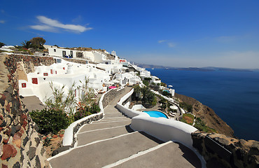 Image showing Santorini island Greece