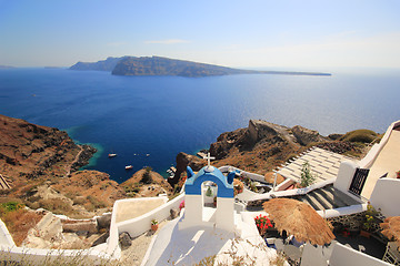 Image showing Santorini island Greece