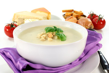 Image showing Cheese Cream Soup