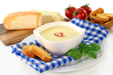 Image showing Cheese Cream Soup