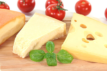 Image showing Cheese Selection