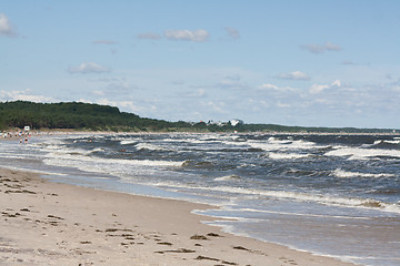 Image showing beach of Usedom