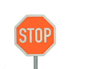 Image showing Stop sign