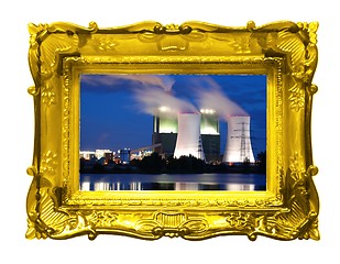 Image showing power plant art