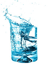 Image showing glass water