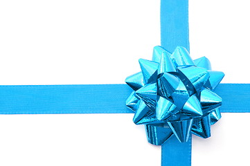 Image showing Christmas Gift with ribbon