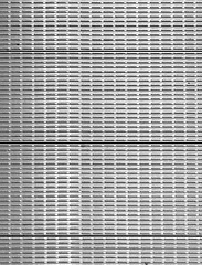 Image showing Aluminum perforation gray