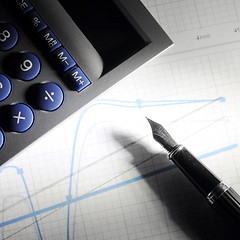 Image showing analysing financial data