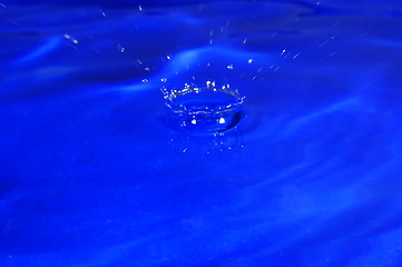 Image showing splashing fresh water