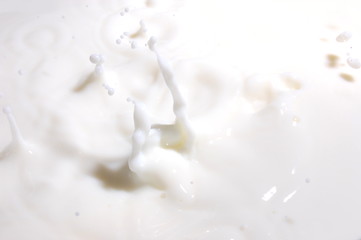 Image showing milk splash