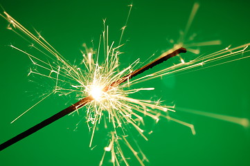 Image showing sparkler