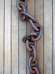 Image showing Anchor chain