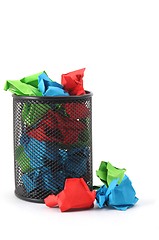 Image showing paper trash in office