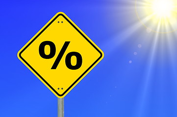 Image showing percentage
