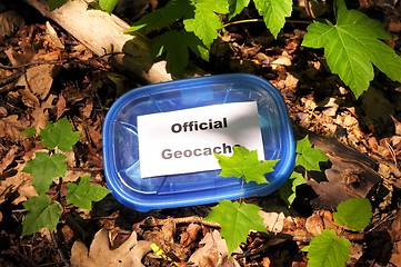 Image showing official geocache