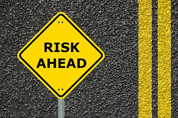 Image showing risk ahead