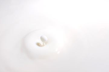 Image showing milk drop