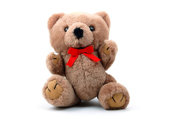 Image showing teddy bear isolated on white background